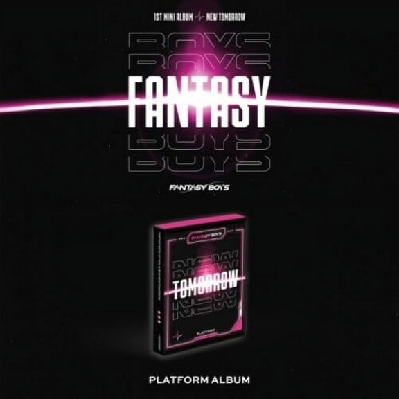 Fantasy Boys - New Tomorrow (Platform Version) - incl. 2 Selfie Photocards, 4 Official Photocards + Sticker - Music & Performance - CD