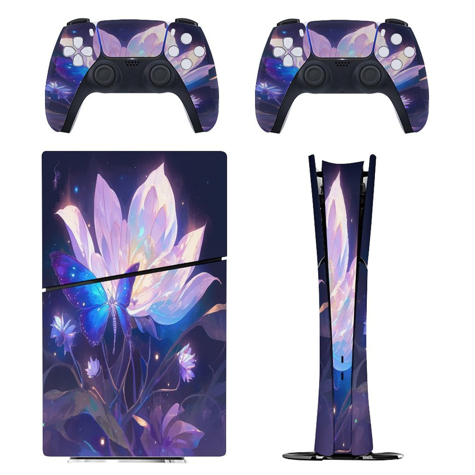 Fantasy Butterfly PS5/PS5 Pro/PS5 Slim Digital Disc Skin Sticker For ...