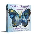 thumbnail image 1 of SUNSOUT INC - Fantasy Butterfly - 1000 pc Special Shape Jigsaw Puzzle by Artist: Ruth Sanderson - Finished Size 24" x 35" - MPN# 95330, 1 of 5