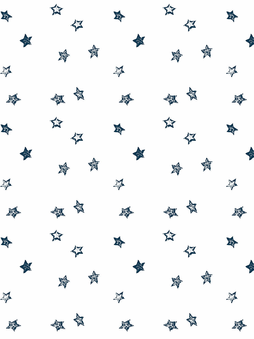 Fantasy Butterfly Stars Removable Vinyl Wallpaper by Barbie - Navy