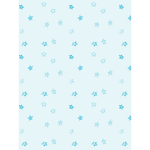 Fantasy Butterfly Stars Removable Vinyl Wallpaper by Barbie - Sky