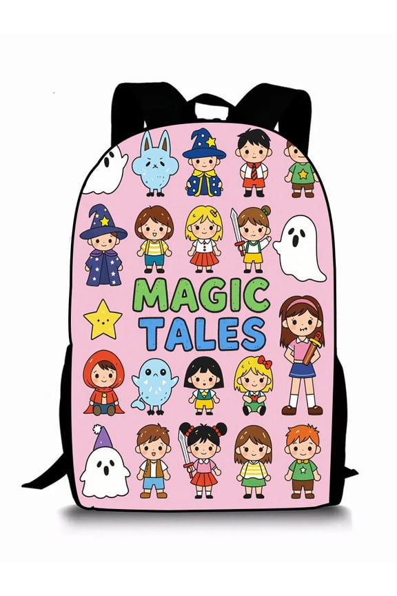 Fantasy Cartoon Characters Backpack for Custom Backpack for School Season Lightweight Water-Resistant Bookbag