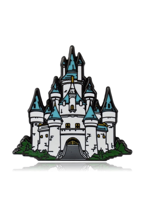 Fantasy Castle Enamel Pin | Clayton Jewelry Labs