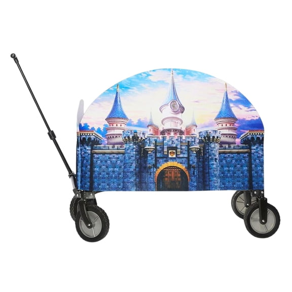 Fantasy Castle Wagon Cover Halloween Accessory