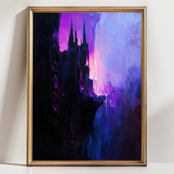 Fantasy Castle Wall Art Print,
