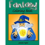 Fantasy Coloring Book, Paperback