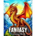 thumbnail image 1 of Fantasy Coloring book for Adults: 50 Amazing Images for Stress Relief and Relaxation, (Paperback), 1 of 1