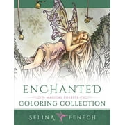 SELINA FENECH Fantasy Coloring by Selina Enchanted - Magical Forests Coloring Collection, Book 3, (Paperback)