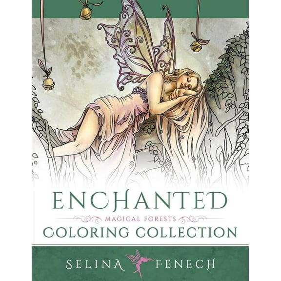 Fantasy Coloring by Selina Enchanted - Magical Forests Coloring Collection, Book 3, (Paperback)