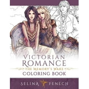 SELINA FENECH Fantasy Coloring by Selina: Victorian Romance - The Memory's Wake Coloring Book (Paperback)