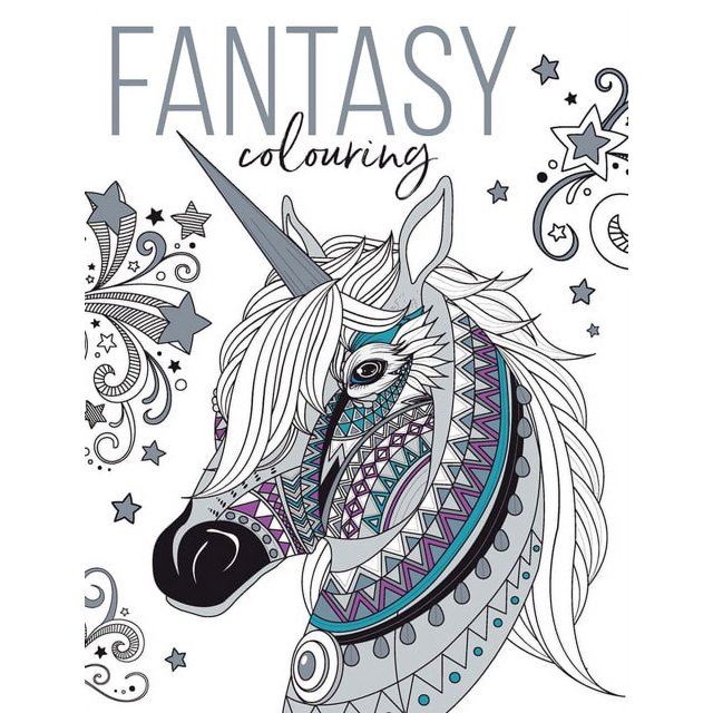 Fantasy Colouring (Paperback) - Walmart.com
