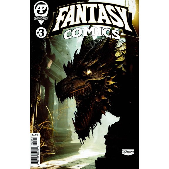 Fantasy Comics #3 VF ; Antarctic Comic Book
