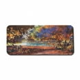 thumbnail image 1 of Fantasy Computer Mouse Pad, Refreshing Nature Painting Serene Pond Illusionary Perspective Swamp Environmental, Rectangle Non-Slip Rubber Mousepad X-Large, 35" x 15", Multicolor, by Ambesonne, 1 of 2