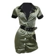 thumbnail image 1 of Flirtzy Women’s Army Green Combat Cosplay Dress Boot Camp Soldier Costume, 1 of 2
