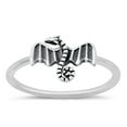 thumbnail image 1 of Fantasy Dragon Draco Beast Ring .925 Sterling Silver Band Jewelry Female Male Unisex Size 5, 1 of 4