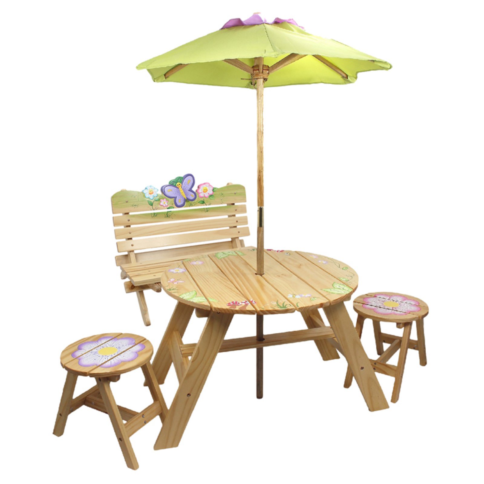 Fantasy Fields Magic Garden Outdoor Table and 2 Chairs Set - image 1 of 6