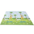 thumbnail image 1 of Fantasy Fields Safari Animal Soft Foam Baby Crawling Mat, Blue/White, 1 of 16