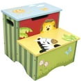 thumbnail image 1 of Fantasy Fields - Sunny Safari 2 Steps Step Stool, Multi-Color, 1 of 8
