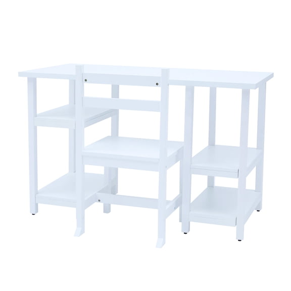 Fantasy Fields Wooden Desk & Chair Set, White
