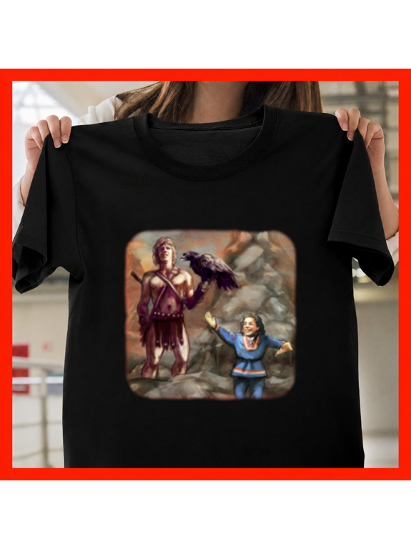 Fantasy Film Crossover Sequel Epic Cinema Mashup Artwork Unisex T-Shirt, S-3XL
