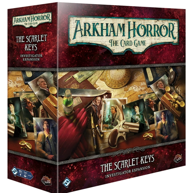 Fantasy Flight Games Arkham Horror The Card Game The Scarlet Keys Expansion Fantasy Flight Games Arkham Horror The Card Game The Scarlet Keys Expansion