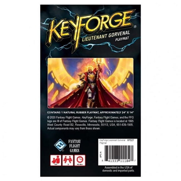 Fantasy Flight Games FFGKFS27 KeyForge - Lieutenant Gorvenal Playmat