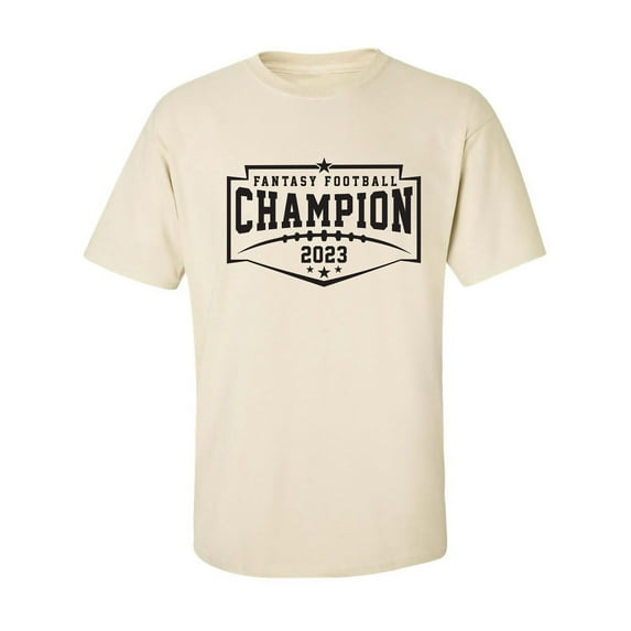 Fantasy Football Champion 2023 Adult Short Sleeve T-shirt