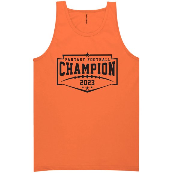 Fantasy Football Champion 2023 Neon Tank Top