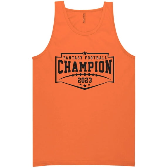 Fantasy Football Champion 2023 Neon Tank Top