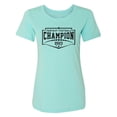 thumbnail image 1 of Fantasy Football Champion 2023 Womens crewneck tee, 1 of 3