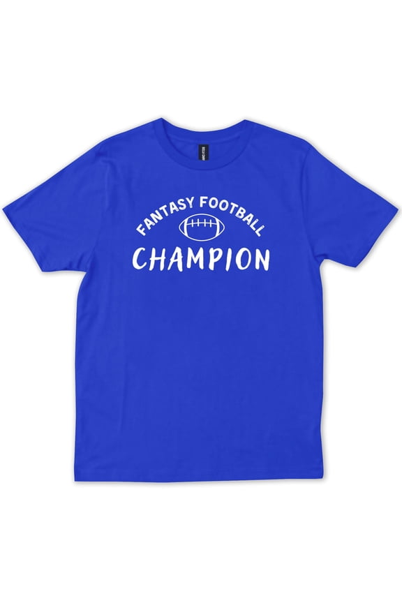 Fantasy Football Champion Draft Day Season Champ Soccer Lovers Gift T-Shirt, Vintage T-Shirt - All Sizes S-5Xl, Gategoo