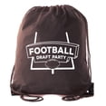 thumbnail image 1 of Fantasy Football Draft Bags| Drawstring Backpacks for Fantasy Football Parties, Fantasy football supplies, 1 of 4