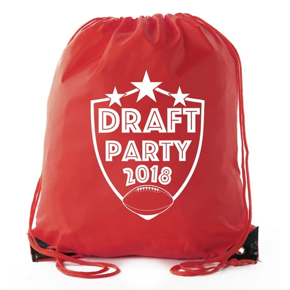 Fantasy Football Draft Bags| Drawstring Backpacks for Fantasy Football Parties, Fantasy football supplies