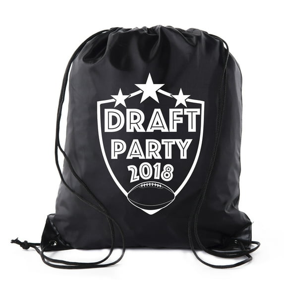 Fantasy Football Draft Bags| Drawstring Backpacks for Fantasy Football Parties, Fantasy football supplies