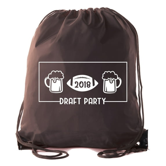 Fantasy Football Draft Bags| Drawstring Backpacks for Fantasy Football Parties, Fantasy football supplies