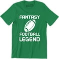 thumbnail image 1 of Fantasy Football Legend Commissioner Draft Party Sports Men's T-Shirt, 1 of 4