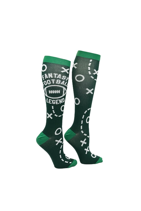 Fantasy Football Legend Funny Compression Socks for Men