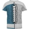 thumbnail image 1 of Fantasy Football Team Blue and Grey All Over Mens T Shirt Multi SM, 1 of 2