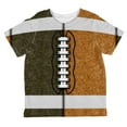 thumbnail image 1 of Fantasy Football Team Brown and Rust All Over Toddler T Shirt Multi 6T, 1 of 2