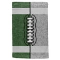 thumbnail image 1 of Fantasy Football Team Green and Silver All Over Sport Towel, 1 of 1