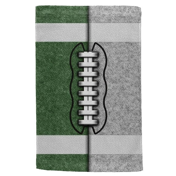 Fantasy Football Team Green and Silver All Over Sport Towel