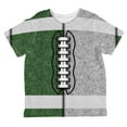 thumbnail image 1 of Fantasy Football Team Green and Silver All Over Toddler T Shirt Multi 6T, 1 of 2