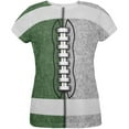 thumbnail image 1 of Fantasy Football Team Green and Silver All Over Womens T Shirt Multi MD, 1 of 2