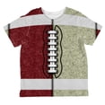 thumbnail image 1 of Fantasy Football Team Maroon and Gold All Over Toddler T Shirt Multi 4T, 1 of 2