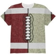 thumbnail image 1 of Fantasy Football Team Maroon and Gold All Over Youth T Shirt Multi YSM, 1 of 2