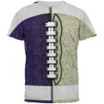thumbnail image 1 of Fantasy Football Team Navy and Gold All Over Mens T Shirt Multi SM, 1 of 2