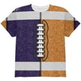 thumbnail image 1 of Fantasy Football Team Navy and Orange All Over Youth T Shirt Multi YXL, 1 of 2