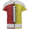thumbnail image 1 of Fantasy Football Team Red and Yellow All Over Mens T Shirt Multi X-LG, 1 of 2