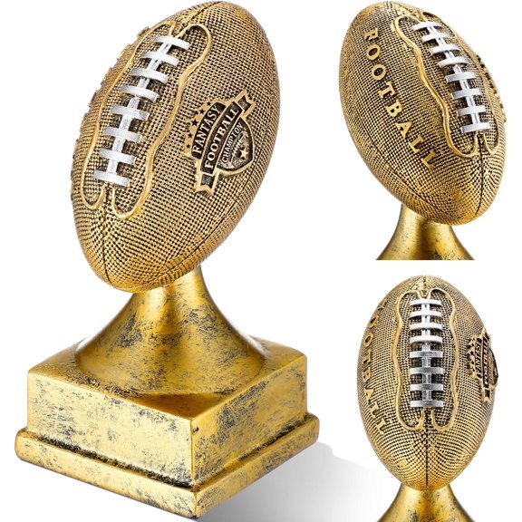 Fantasy Football Trophy 6 Inch Winner Glory Award Celebrate The Winning Touchdown or Playoff Win Championship