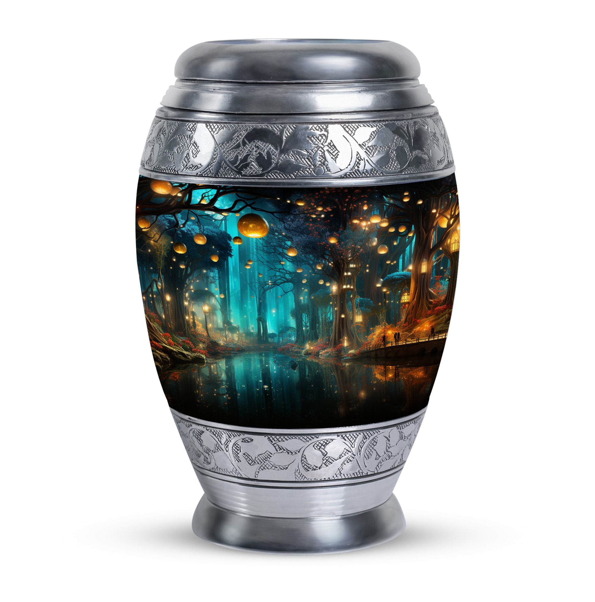 Fantasy Forest Urns For Human Ashes Adult Female, Cremation Urn Human Ashes - Large Urns For Human Ashes Adult - Adult Urns For Human Ashes - Burial Urns For Adult Human Ashes Large (10inch)